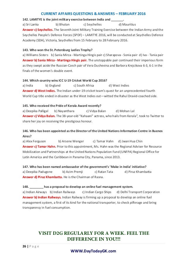 Gk Current Affairs 2013 Pdf